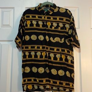 Vintage short sleeved button down